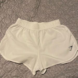 White Gymshark Shorts